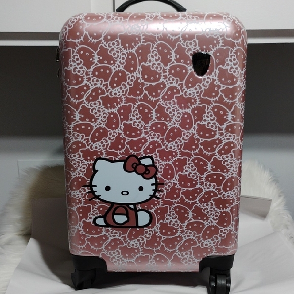 Hello Kitty Handbags - Hello Kitty Heys Rolling Suitcase Patterned Bag (XX-54)